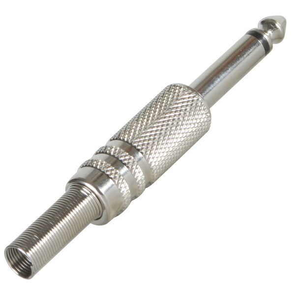 Main product image for 1/4" Mono Phone Plug Metal 090-302